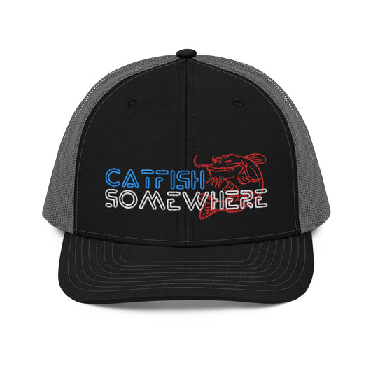 Red/White/Blue Richardson 112 Trucker Style Snap Back Hat