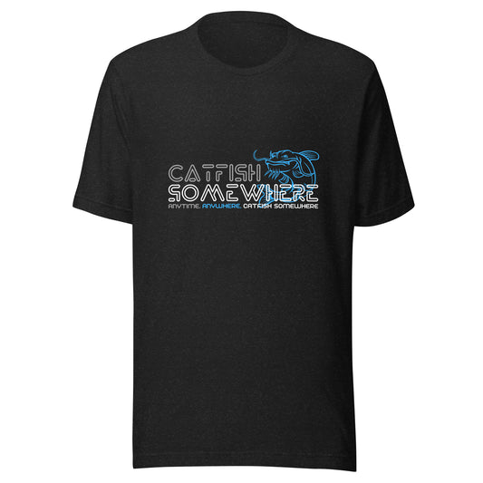 Catfish Somewhere Blue Logo Unisex T-Shirt