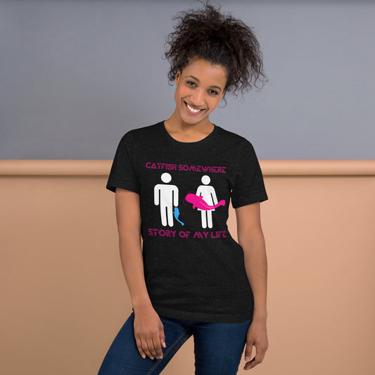 Story Of My Life Unisex T-Shirt Pink